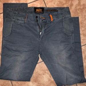 Men’s medium Superdry slim chino pants.